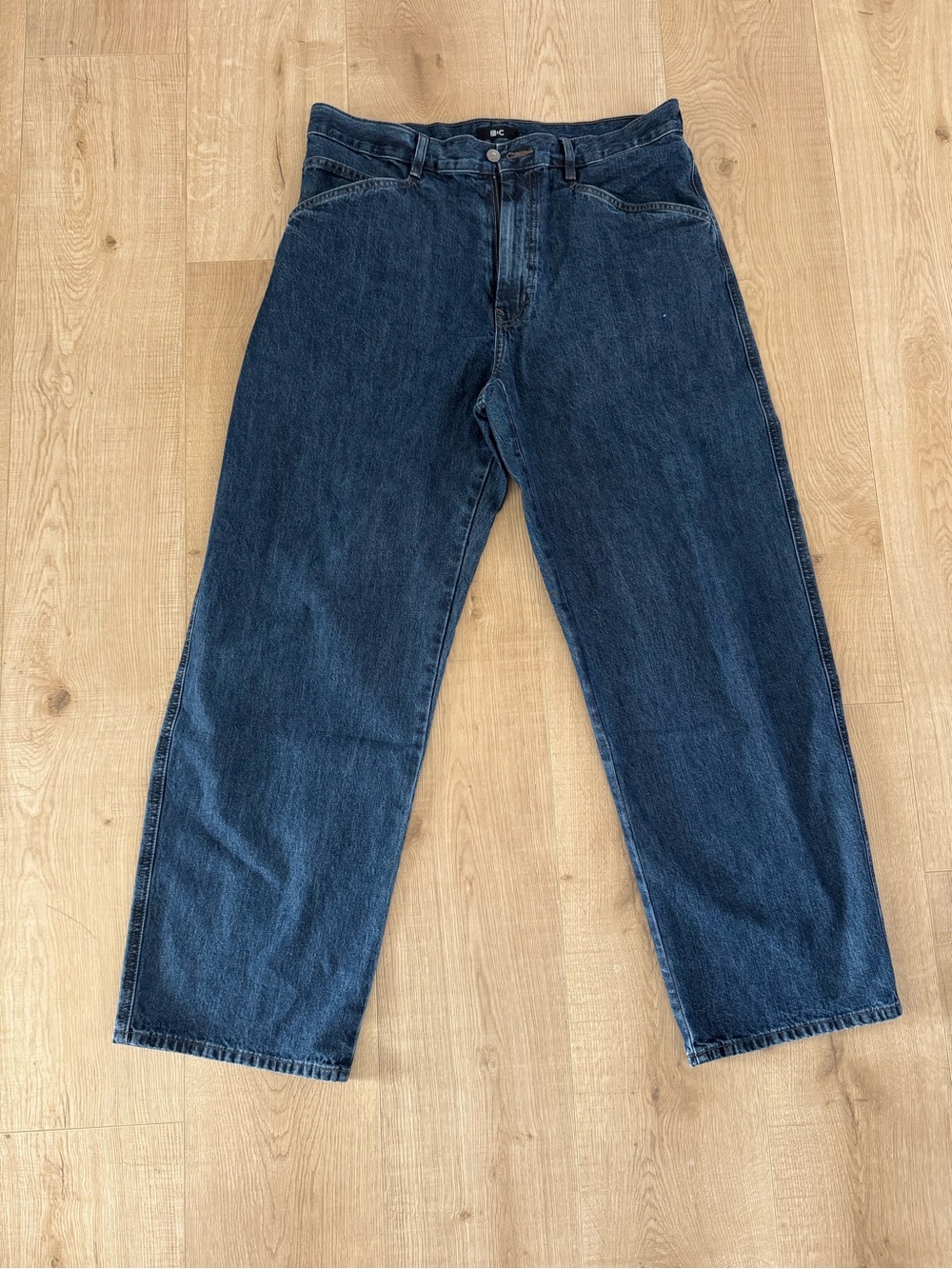 Uniqlo Men's Indigo Barrel Jeans